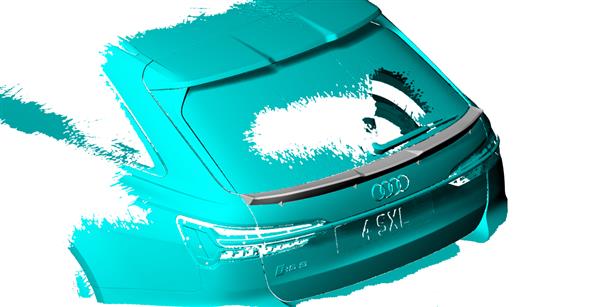 Grote foto audi a6 s6 rs6 c8 carbon kofferbak middel spoiler auto onderdelen tuning en styling