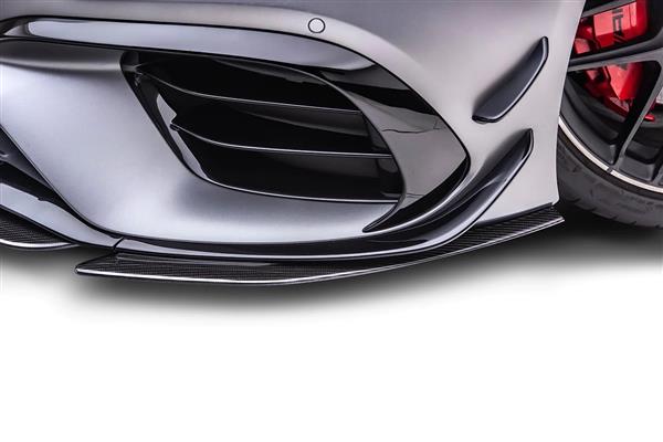 Grote foto mercedes a45 w177 carbon voorlip splitter auto onderdelen tuning en styling