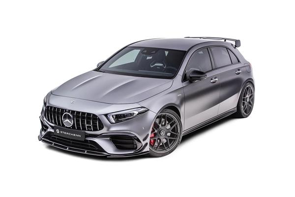 Grote foto mercedes a45 w177 carbon voorlip splitter auto onderdelen tuning en styling