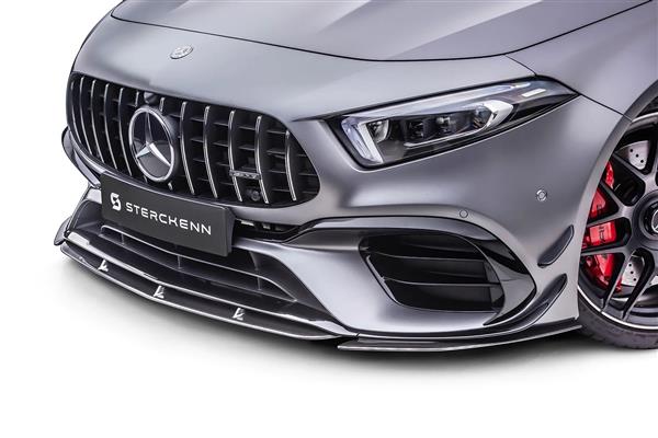 Grote foto mercedes a45 w177 carbon voorlip splitter auto onderdelen tuning en styling