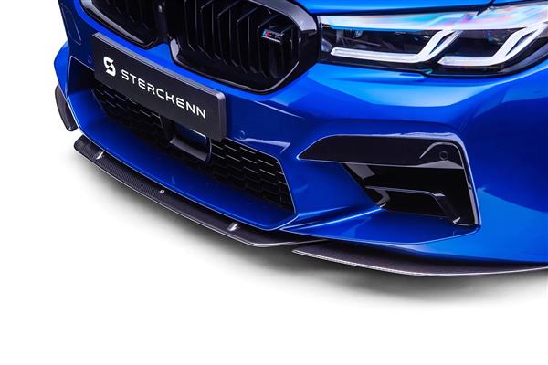Grote foto bmw f90 m5 lci facelift carbon voorlip splitter auto onderdelen tuning en styling