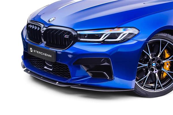 Grote foto bmw f90 m5 lci facelift carbon voorlip splitter auto onderdelen tuning en styling