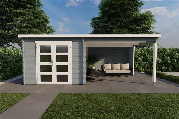 Grote foto tuinhuis brenner tuin en terras tuinhuisjes en blokhutten