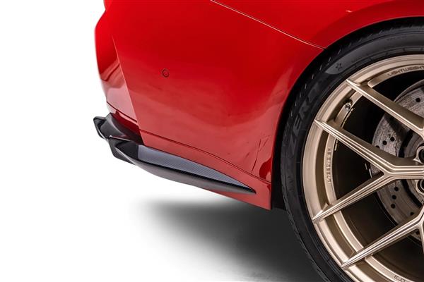 Grote foto bmw g80 g81 m3 carbon diffuser achterbumper cover auto onderdelen tuning en styling