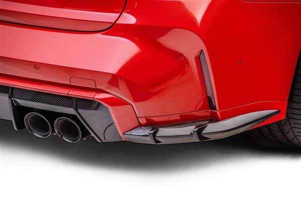 Grote foto bmw g80 g81 m3 carbon diffuser achterbumper cover auto onderdelen tuning en styling