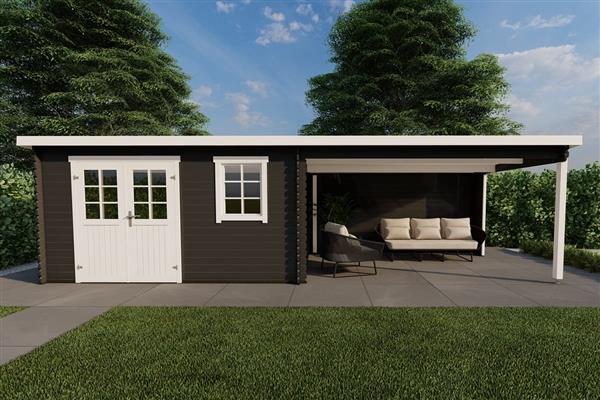 Grote foto tuinhuis aros tuin en terras tuinhuisjes en blokhutten