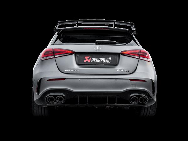 Grote foto akrapovic uitlaatsysteem mercedes a45 amg w177 auto onderdelen tuning en styling