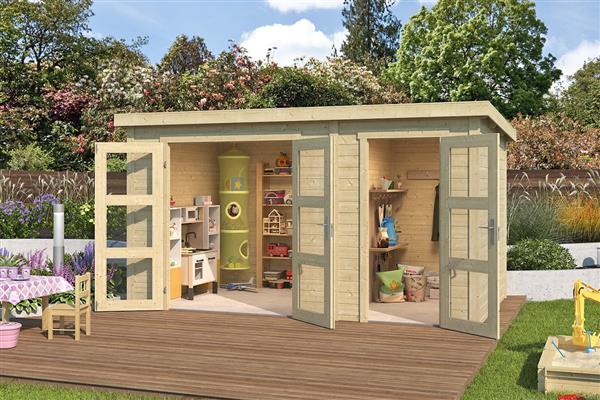 Grote foto tuinhuis zambezi xl tuin en terras tuinhuisjes en blokhutten