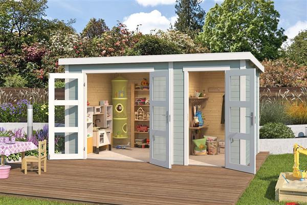 Grote foto tuinhuis zambezi xl tuin en terras tuinhuisjes en blokhutten