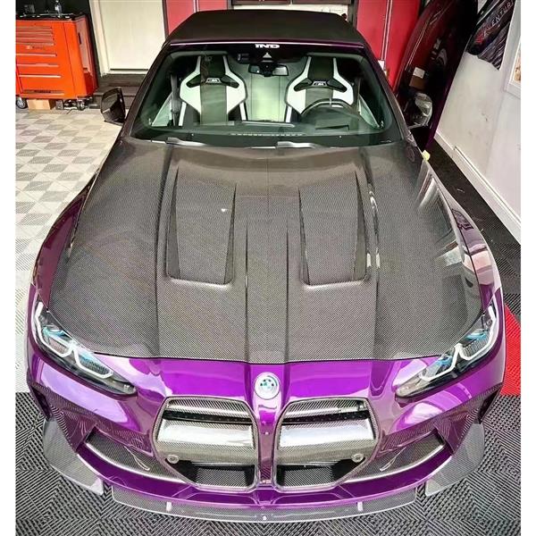 Grote foto bmw g80 g81 g82 g83 m3 m4 carbon motorkap auto onderdelen tuning en styling