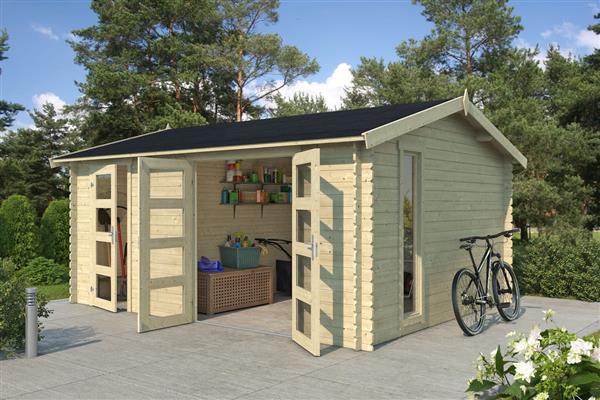 Grote foto tuinhuis carroz 2 tuin en terras tuinhuisjes en blokhutten