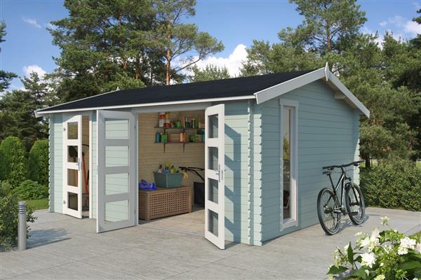 Grote foto tuinhuis carroz 2 tuin en terras tuinhuisjes en blokhutten