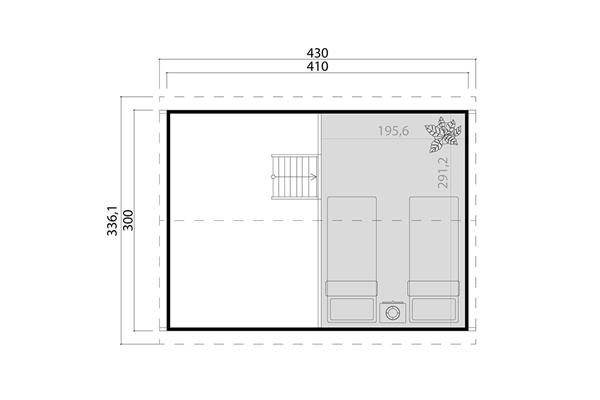 Grote foto tuinhuis murano 2 tuin en terras tuinhuisjes en blokhutten