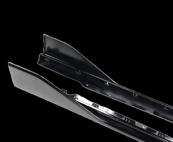 Grote foto bmw 1 serie f40 hoogglans zwarte side skirt extensions auto onderdelen tuning en styling