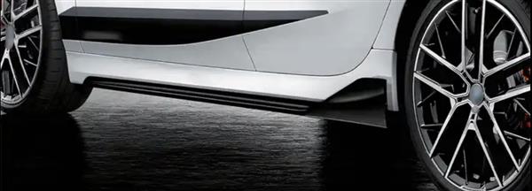 Grote foto bmw 1 serie f40 hoogglans zwarte side skirt extensions auto onderdelen tuning en styling