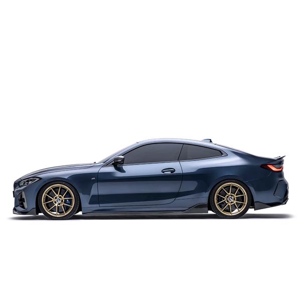 Grote foto bmw g22 4 serie m440i carbon side skirt extensions auto onderdelen tuning en styling