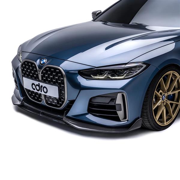 Grote foto bmw g22 m440i adro carbon voorlip splitter auto onderdelen tuning en styling