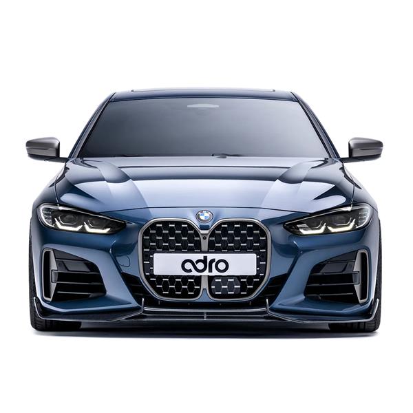 Grote foto bmw g22 m440i adro carbon voorlip splitter auto onderdelen tuning en styling
