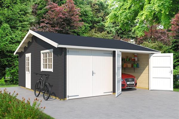Grote foto garage falkland tuin en terras tuinhuisjes en blokhutten