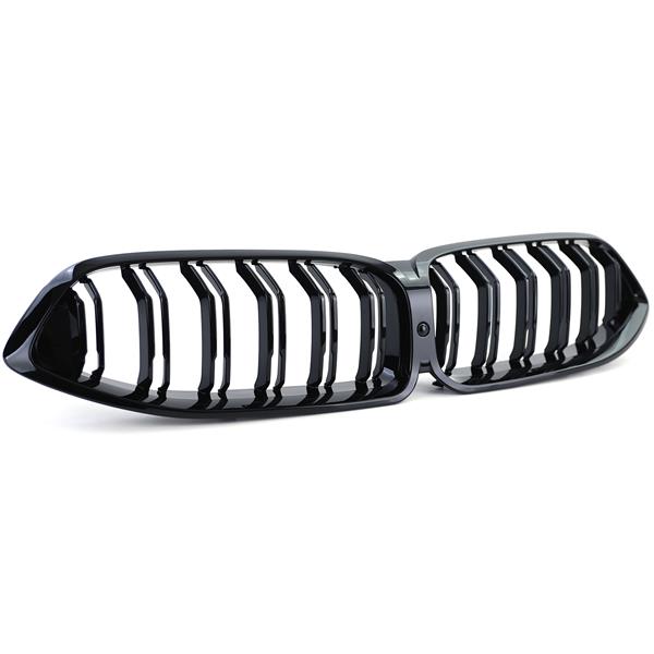 Grote foto bmw 8 serie g14 g15 g16 hoogglans zwarte grill nieren auto onderdelen tuning en styling
