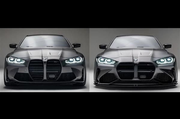 Grote foto bmw g80 g81 m3 g82 g83 m4 adro voorbumper auto onderdelen tuning en styling