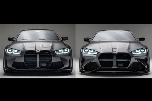 Grote foto bmw g80 g81 m3 g82 g83 m4 adro voorbumper auto onderdelen tuning en styling