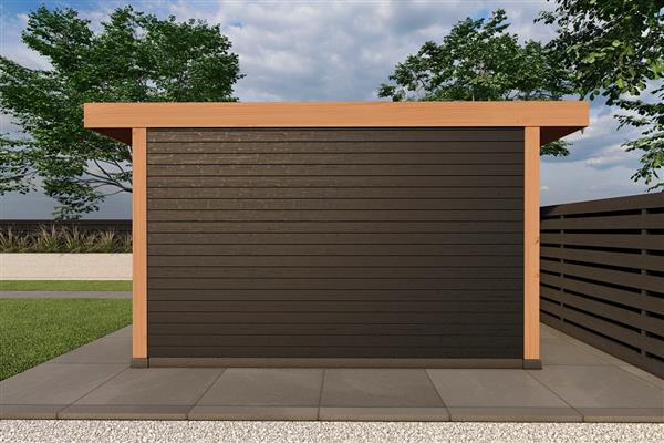 Grote foto dhz overkapping linde zwart tuin en terras tuinhuisjes en blokhutten