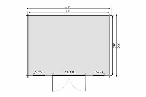 Grote foto tuinhuis kieft tuin en terras tuinhuisjes en blokhutten