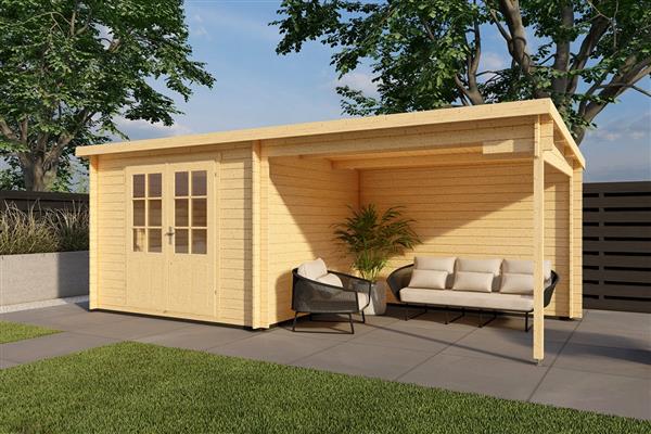 Grote foto tuinhuis koeman tuin en terras tuinhuisjes en blokhutten