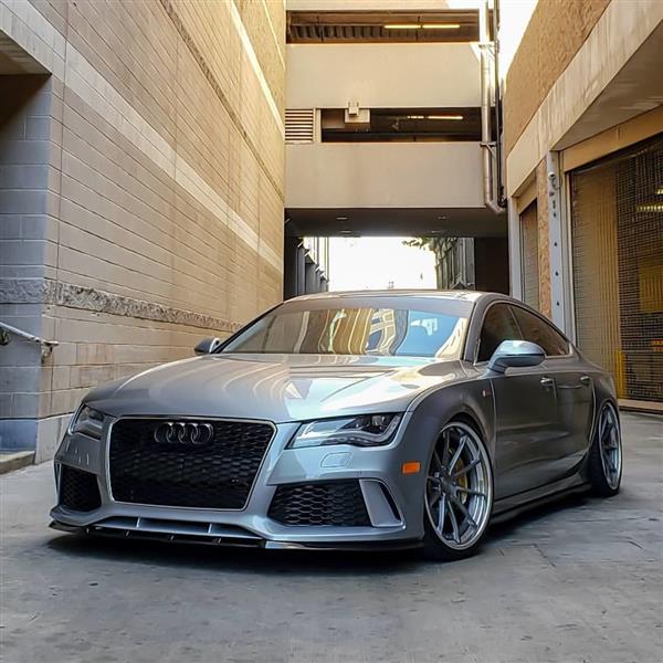 Grote foto carbon voorlip splitter audi rs7 c7 auto onderdelen tuning en styling