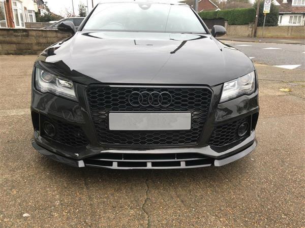 Grote foto carbon voorlip splitter audi rs7 c7 auto onderdelen tuning en styling