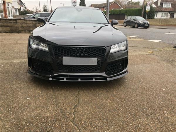 Grote foto carbon voorlip splitter audi rs7 c7 auto onderdelen tuning en styling