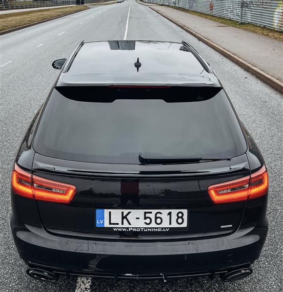 Grote foto audi rs6 c7 carbon kofferbak middle spoiler lip auto onderdelen tuning en styling