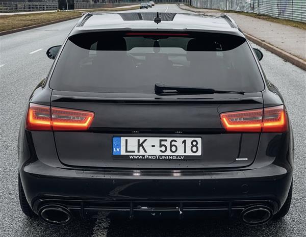 Grote foto audi rs6 c7 carbon kofferbak middle spoiler lip auto onderdelen tuning en styling