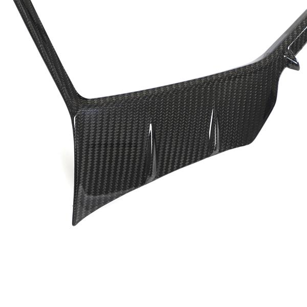 Grote foto audi rs6 rs7 c8 carbon voor grill rand auto onderdelen tuning en styling