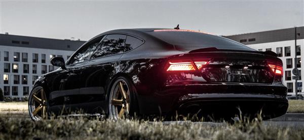 Grote foto audi a7 s7 rs7 c7 carbon kofferbak spoiler lip auto onderdelen tuning en styling