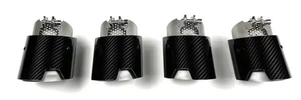 Grote foto bmw g80 g81 g82 g83 m3 m4 carbon uitlaattips auto onderdelen tuning en styling