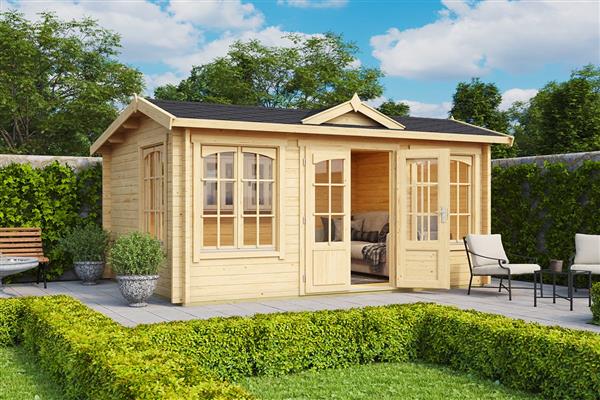 Grote foto tuinhuis windsor 44 tuin en terras tuinhuisjes en blokhutten