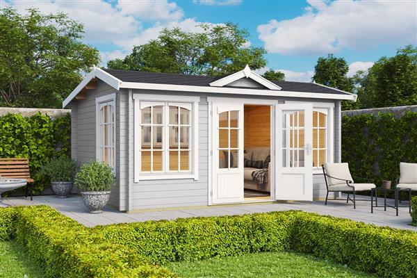 Grote foto tuinhuis windsor 44 tuin en terras tuinhuisjes en blokhutten