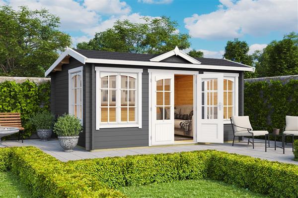 Grote foto tuinhuis windsor 44 tuin en terras tuinhuisjes en blokhutten