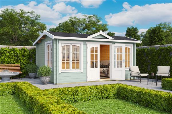 Grote foto tuinhuis windsor 44 tuin en terras tuinhuisjes en blokhutten
