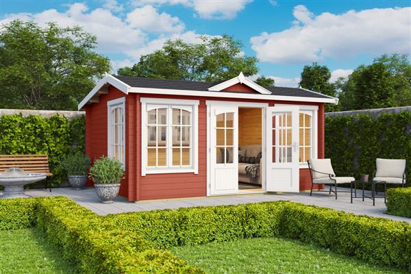Grote foto tuinhuis windsor 44 tuin en terras tuinhuisjes en blokhutten