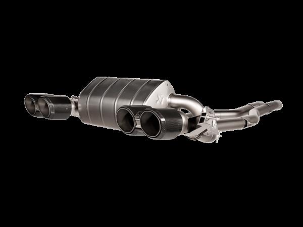 Grote foto bmw g87 m2 coup akrapovic uitlaatsysteem auto onderdelen tuning en styling