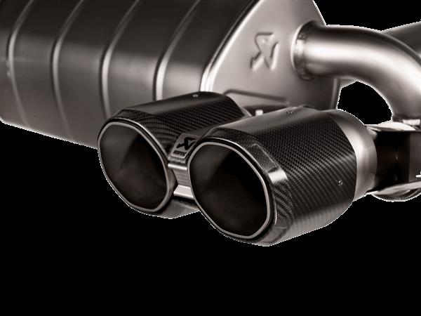 Grote foto bmw g87 m2 coup akrapovic uitlaatsysteem auto onderdelen tuning en styling