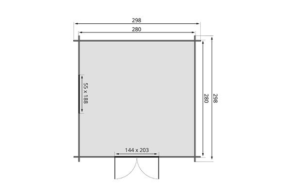 Grote foto tuinhuis bakota tuin en terras tuinhuisjes en blokhutten