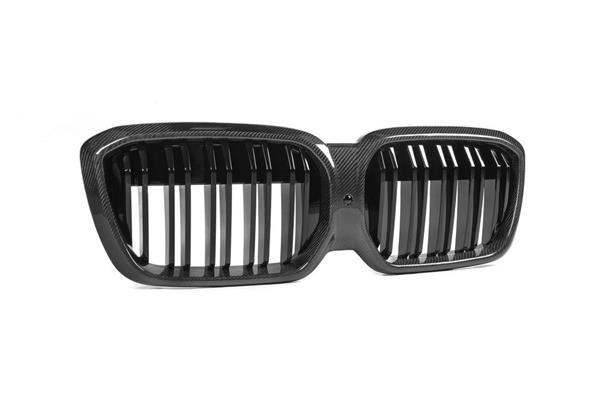 Grote foto bmw ix3 g08 carbon grill nieren auto onderdelen tuning en styling