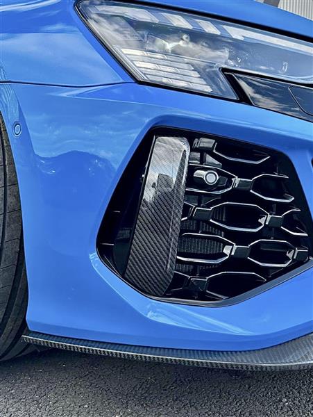 Grote foto audi rs3 8y carbon voorbumper lucht happer inleg auto onderdelen tuning en styling