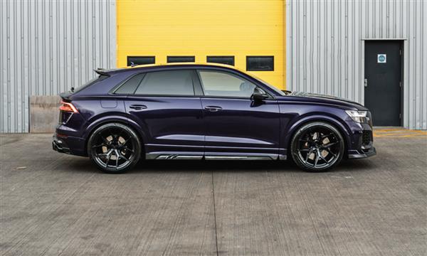 Grote foto audi rsq8 carbon kofferbak dak spoiler auto onderdelen tuning en styling