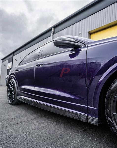 Grote foto audi rsq8 carbon side skirt extensions auto onderdelen tuning en styling