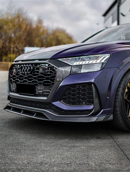 Grote foto audi rsq8 carbon voorlip splitter auto onderdelen tuning en styling